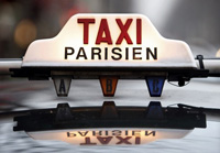 Paris Taxi Sign