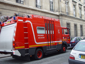 Paris Fire Truck